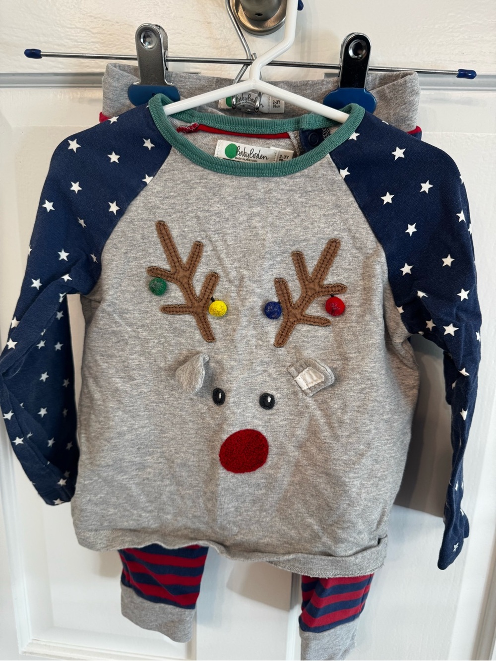 Baby Boden matching holiday set size 2-3